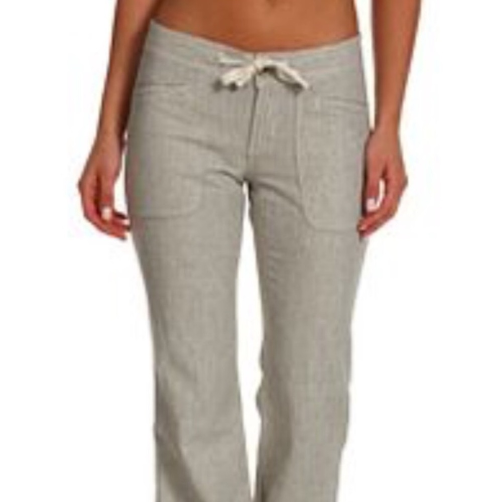 The North Face Larison Gray Pinstripe Linen Pant